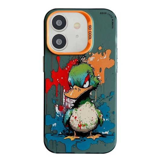 Animal Pattern Oil Painting Series PC + TPU Phone Case, For iPhone 11, For iPhone 11 Pro, For iPhone X / XS