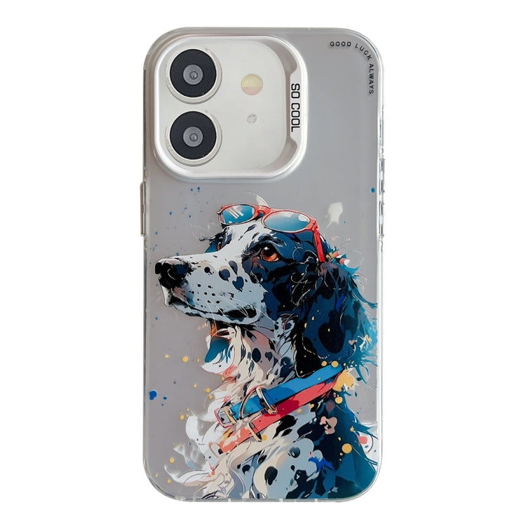 Animal Pattern Oil Painting Series PC + TPU Phone Case, For iPhone 12, For iPhone 12 Pro Max, For iPhone 12 Pro
