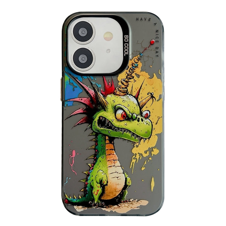 Animal Pattern Oil Painting Series PC + TPU Phone Case, For iPhone 12, For iPhone 12 Pro Max, For iPhone 12 Pro