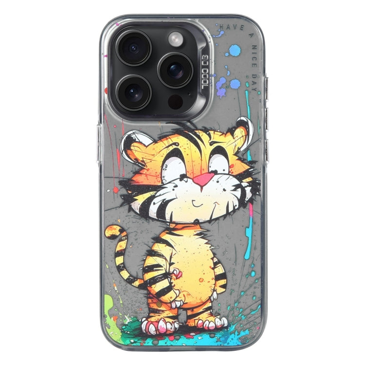 Animal Pattern Oil Painting Series PC + TPU Phone Case, For iPhone 12 Pro, For iPhone 12 mini, For iPhone 11 Pro Max