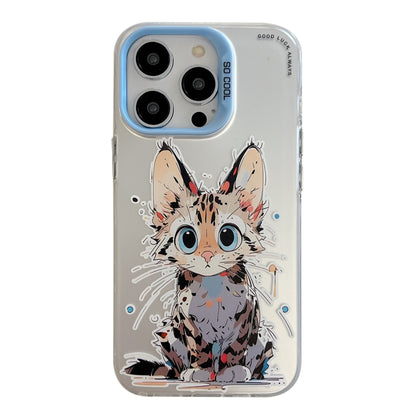 Animal Pattern Oil Painting Series PC + TPU Phone Case, For iPhone 12 Pro, For iPhone 12 mini, For iPhone 11 Pro Max
