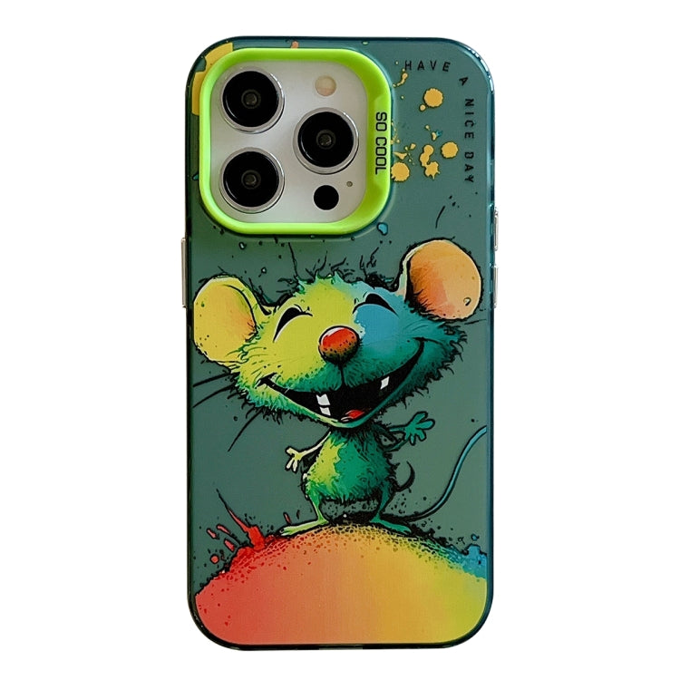 Animal Pattern Oil Painting Series PC + TPU Phone Case, For iPhone 12 Pro, For iPhone 12 mini, For iPhone 11 Pro Max