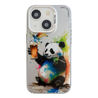 Animal Pattern Oil Painting Series PC + TPU Phone Case, For iPhone 14, For iPhone 14 Pro, For iPhone 14 Pro Max