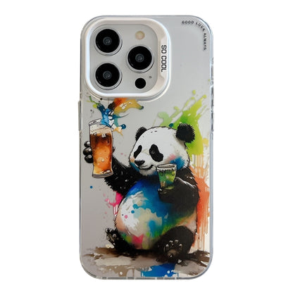 Animal Pattern Oil Painting Series PC + TPU Phone Case, For iPhone 14, For iPhone 14 Pro, For iPhone 14 Pro Max