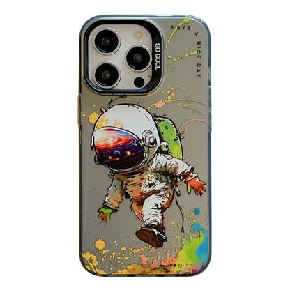 Animal Pattern Oil Painting Series PC + TPU Phone Case, For iPhone 15 Pro Max, For iPhone 15 Pro, For iPhone 15 Plus