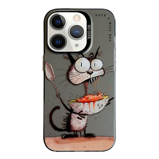 Animal Pattern Oil Painting Series PC + TPU Phone Case, For iPhone 11 Pro Max, For iPhone 11, For iPhone X / XS