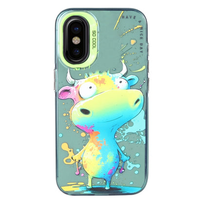 Animal Pattern Oil Painting Series PC + TPU Phone Case, For iPhone 11 Pro Max, For iPhone 11, For iPhone X / XS