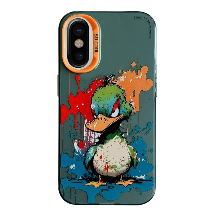 Animal Pattern Oil Painting Series PC + TPU Phone Case, For iPhone 11 Pro Max, For iPhone 11, For iPhone X / XS