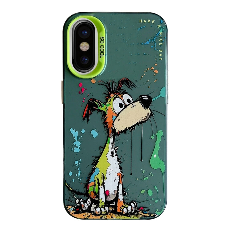 Animal Pattern Oil Painting Series PC + TPU Phone Case, For iPhone 11 Pro Max, For iPhone 11, For iPhone X / XS