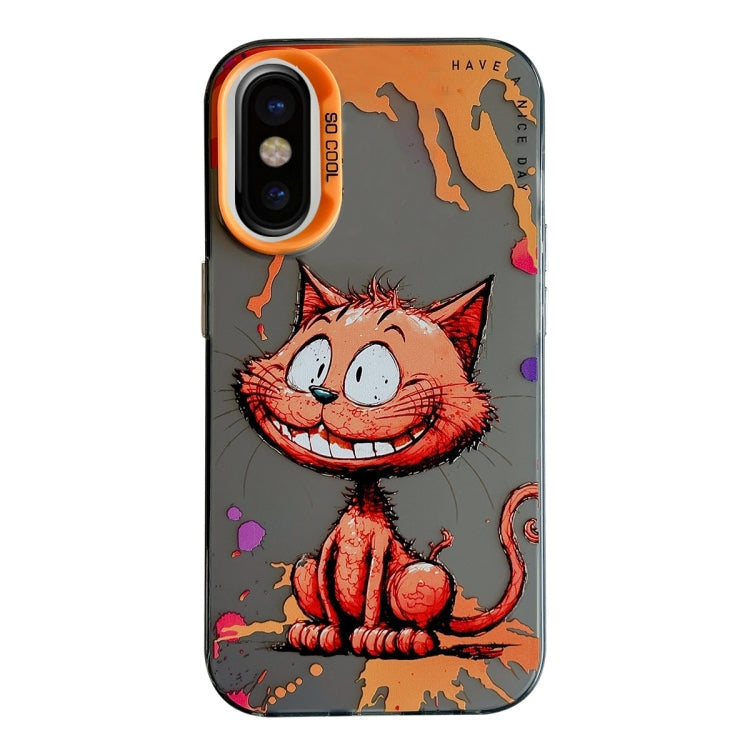 Animal Pattern Oil Painting Series PC + TPU Phone Case, For iPhone 11 Pro Max, For iPhone 11, For iPhone X / XS
