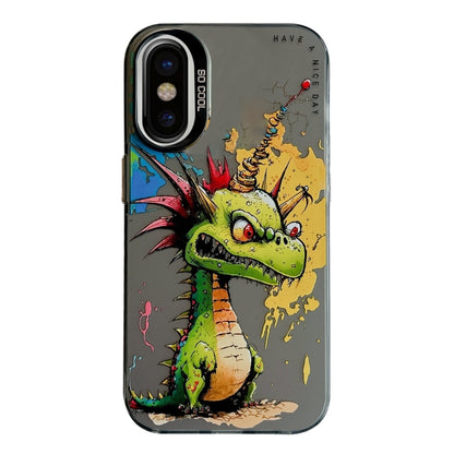 Animal Pattern Oil Painting Series PC + TPU Phone Case, For iPhone 11 Pro Max, For iPhone 11, For iPhone X / XS