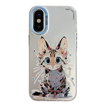 Animal Pattern Oil Painting Series PC + TPU Phone Case, For iPhone 11 Pro Max, For iPhone 11, For iPhone X / XS