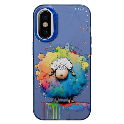 Animal Pattern Oil Painting Series PC + TPU Phone Case, For iPhone 11 Pro Max, For iPhone 11, For iPhone X / XS