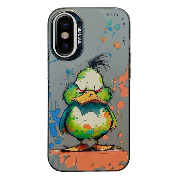 Animal Pattern Oil Painting Series PC + TPU Phone Case, For iPhone 11 Pro Max, For iPhone 11, For iPhone X / XS