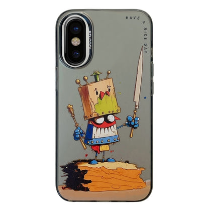 Animal Pattern Oil Painting Series PC + TPU Phone Case, For iPhone 11 Pro Max, For iPhone 11, For iPhone X / XS