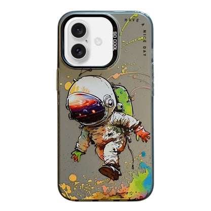 Animal Pattern Oil Painting Series PC + TPU Phone Case, For iPhone 16, For iPhone 15 Pro Max, For iPhone 15 Pro