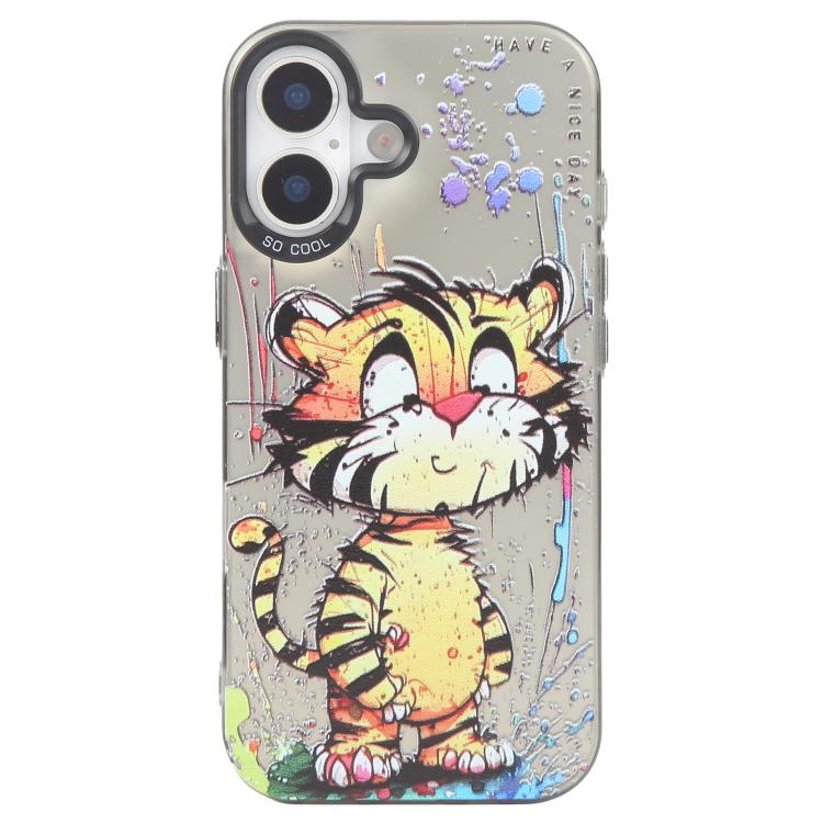 Animal Pattern Oil Painting Series PC + TPU Phone Case, For iPhone 17, For iPhone Air, For iPhone 16 Pro Max