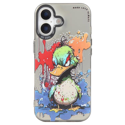 Animal Pattern Oil Painting Series PC + TPU Phone Case, For iPhone 17, For iPhone Air, For iPhone 16 Pro Max