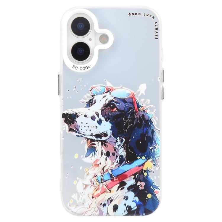 Animal Pattern Oil Painting Series PC + TPU Phone Case, For iPhone 17, For iPhone Air, For iPhone 16 Pro Max