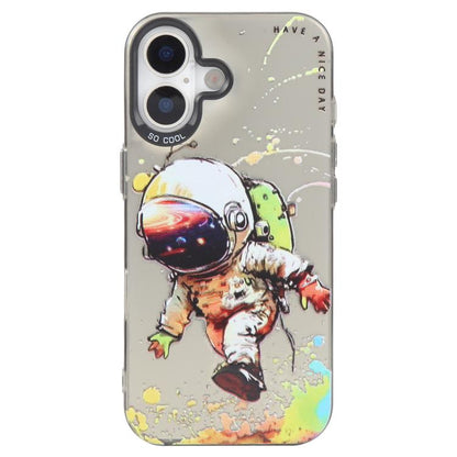 Animal Pattern Oil Painting Series PC + TPU Phone Case, For iPhone 17, For iPhone Air, For iPhone 16 Pro Max