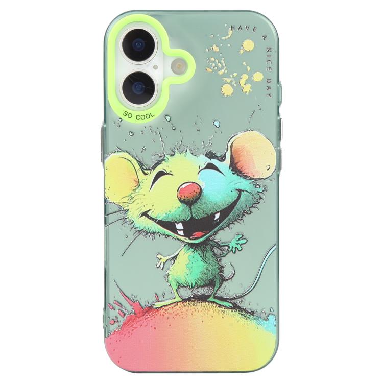 Animal Pattern Oil Painting Series PC + TPU Phone Case, For iPhone 17, For iPhone Air, For iPhone 16 Pro Max