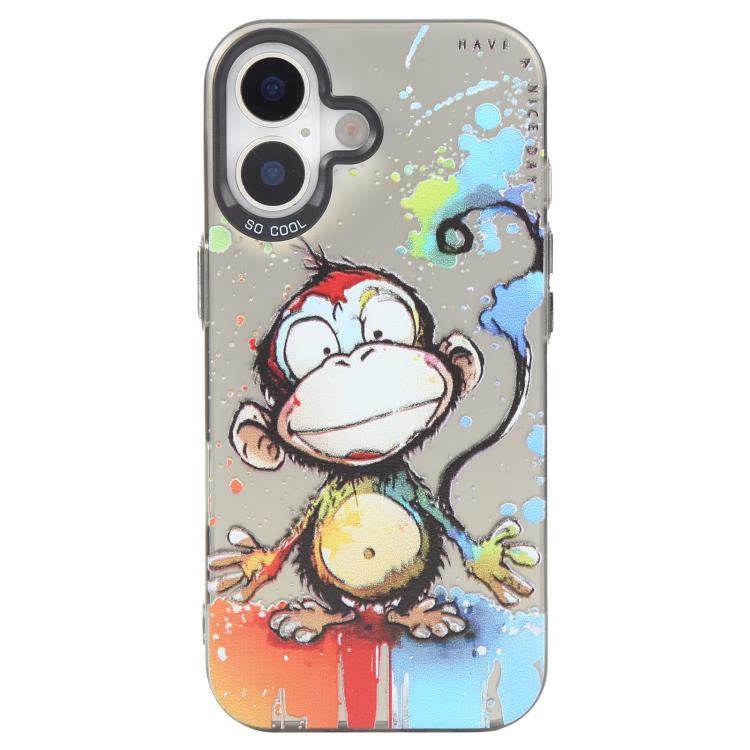 Animal Pattern Oil Painting Series PC + TPU Phone Case, For iPhone 17, For iPhone Air, For iPhone 16 Pro Max