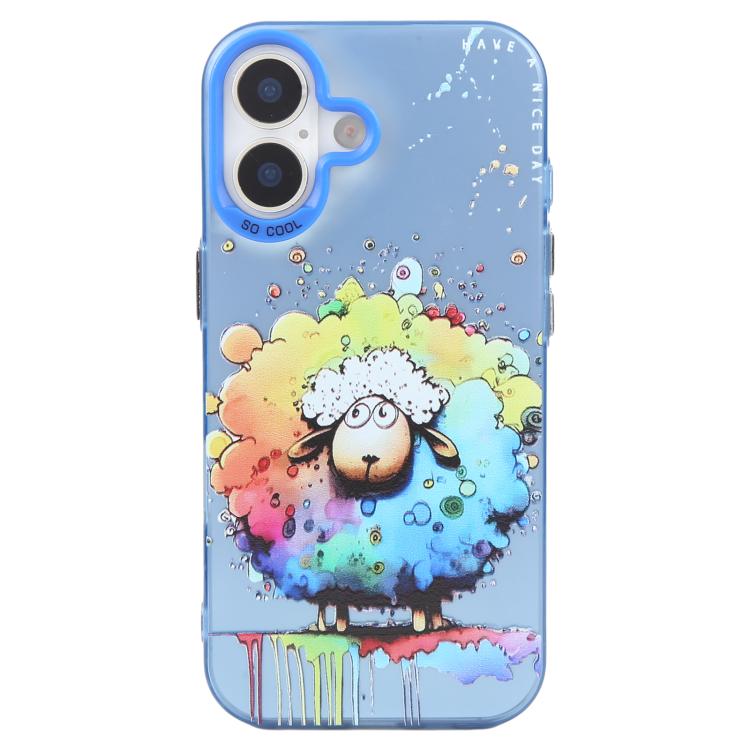 Animal Pattern Oil Painting Series PC + TPU Phone Case, For iPhone 17, For iPhone Air, For iPhone 16 Pro Max