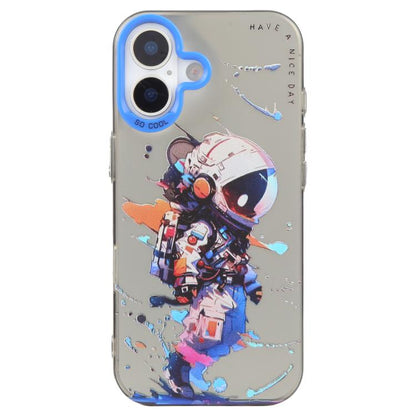 Animal Pattern Oil Painting Series PC + TPU Phone Case, For iPhone 17, For iPhone Air, For iPhone 16 Pro Max