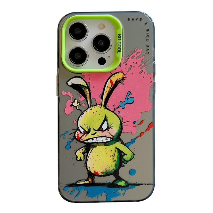 Animal Pattern Oil Painting Series PC + TPU Phone Case, For iPhone 17 Pro Max, For iPhone 17 Pro, For iPhone 17