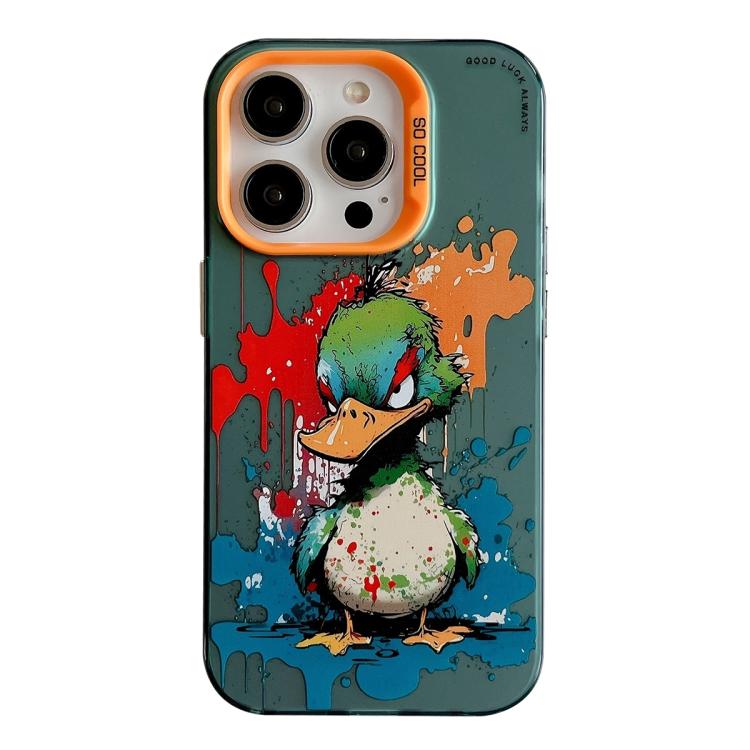 Animal Pattern Oil Painting Series PC + TPU Phone Case, For iPhone 17 Pro Max, For iPhone 17 Pro, For iPhone 17