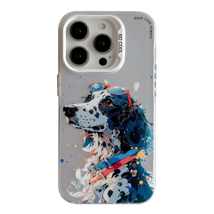 Animal Pattern Oil Painting Series PC + TPU Phone Case, For iPhone 17 Pro Max, For iPhone 17 Pro, For iPhone 17