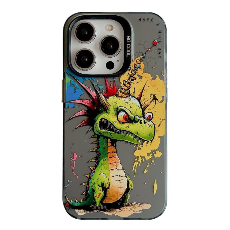 Animal Pattern Oil Painting Series PC + TPU Phone Case, For iPhone 17 Pro Max, For iPhone 17 Pro, For iPhone 17