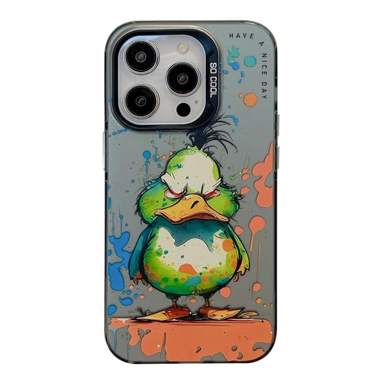 Animal Pattern Oil Painting Series PC + TPU Phone Case, For iPhone 17 Pro Max, For iPhone 17 Pro, For iPhone 17