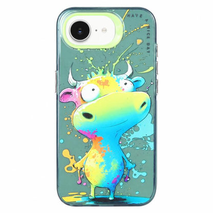 Animal Pattern Oil Painting Series PC + TPU Phone Case, For iPhone 17e / 16e, For iPhone 17 Pro Max, For iPhone 17 Pro