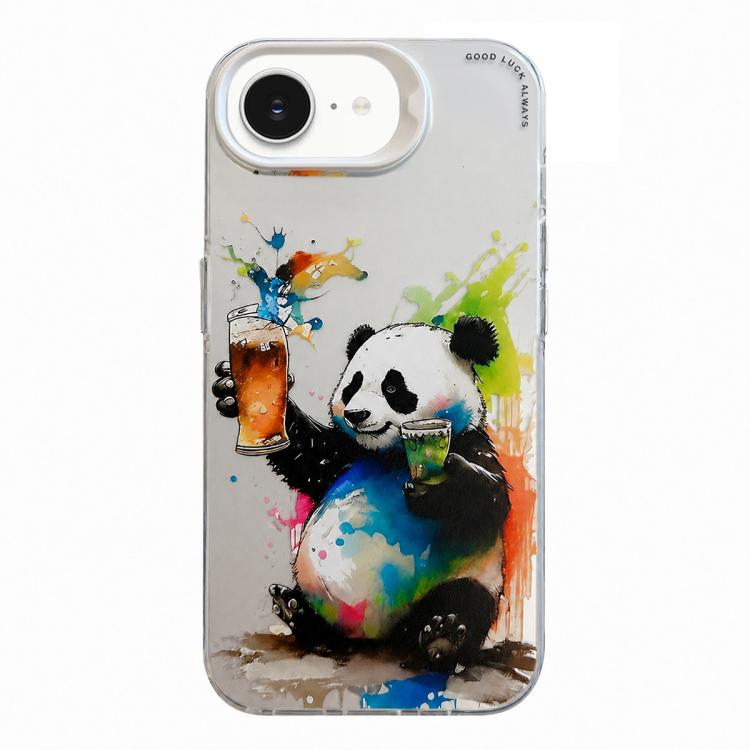 Animal Pattern Oil Painting Series PC + TPU Phone Case, For iPhone 17e / 16e, For iPhone 17 Pro Max, For iPhone 17 Pro