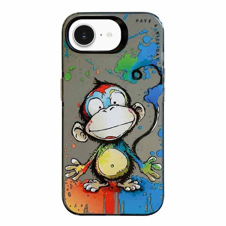 Animal Pattern Oil Painting Series PC + TPU Phone Case, For iPhone 17e / 16e, For iPhone 17 Pro Max, For iPhone 17 Pro
