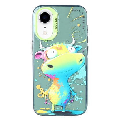 Coque de téléphone PC + TPU motif animal, pour iPhone XR, pour iPhone XS Max, pour iPhone 7 Plus / 8 Plus