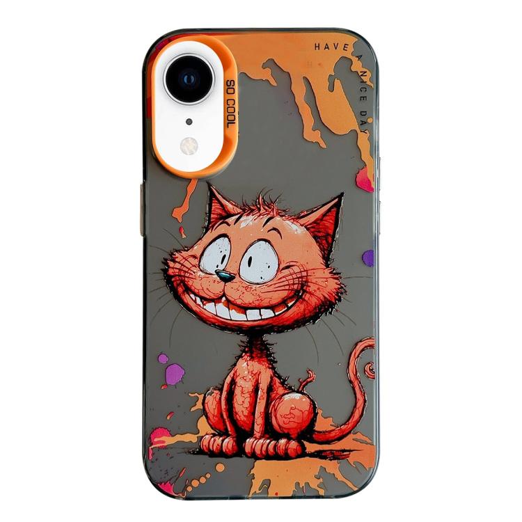 Coque de téléphone PC + TPU motif animal, pour iPhone XR, pour iPhone XS Max, pour iPhone 7 Plus / 8 Plus