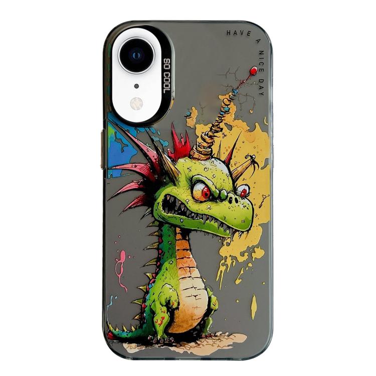 Coque de téléphone PC + TPU motif animal, pour iPhone XR, pour iPhone XS Max, pour iPhone 7 Plus / 8 Plus