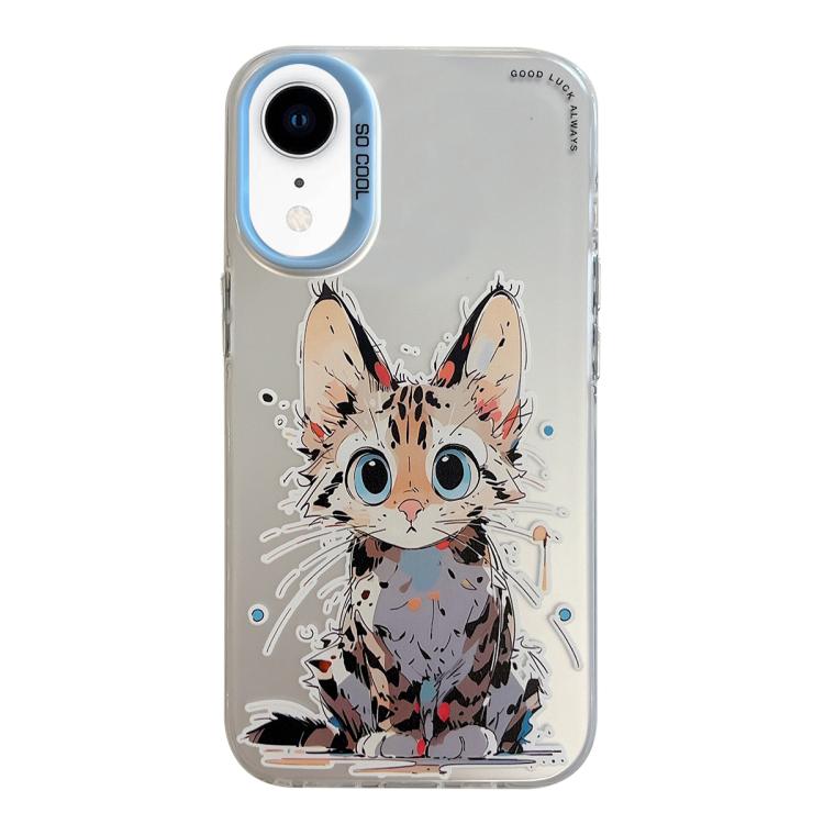 Coque de téléphone PC + TPU motif animal, pour iPhone XR, pour iPhone XS Max, pour iPhone 7 Plus / 8 Plus