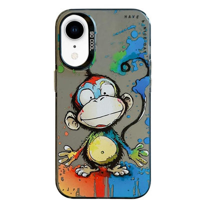 Coque de téléphone PC + TPU motif animal, pour iPhone XR, pour iPhone XS Max, pour iPhone 7 Plus / 8 Plus