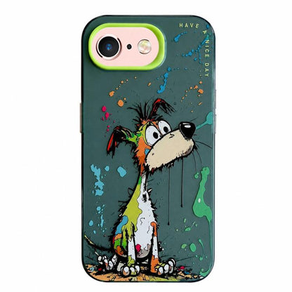 Animal Pattern Oil Painting Series PC + TPU Phone Case, For iPhone 6s Plus / 6 Plus, For iPhone 6s / 6