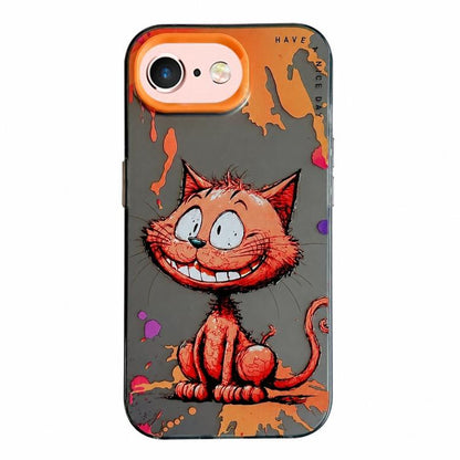 Animal Pattern Oil Painting Series PC + TPU Phone Case, For iPhone 6s Plus / 6 Plus, For iPhone 6s / 6