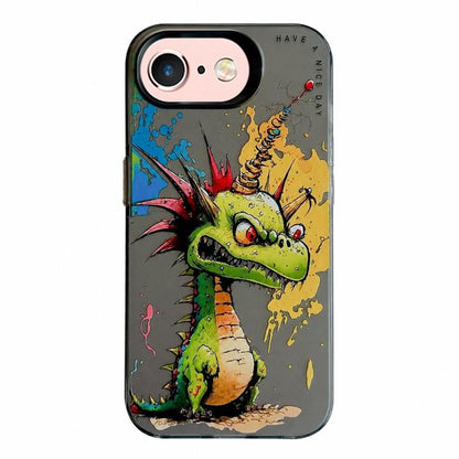 Animal Pattern Oil Painting Series PC + TPU Phone Case, For iPhone 6s Plus / 6 Plus, For iPhone 6s / 6