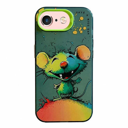 Animal Pattern Oil Painting Series PC + TPU Phone Case, For iPhone 6s Plus / 6 Plus, For iPhone 6s / 6