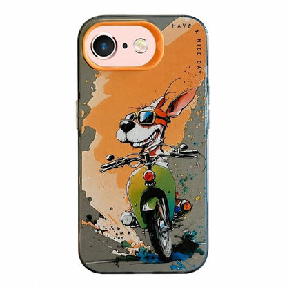 Animal Pattern Oil Painting Series PC + TPU Phone Case, For iPhone 6s Plus / 6 Plus, For iPhone 6s / 6