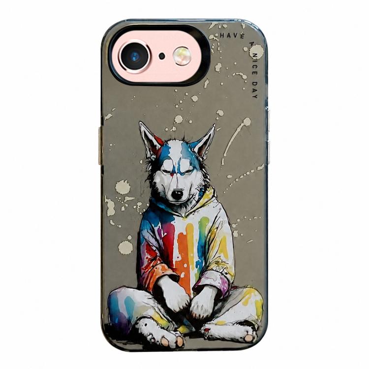 Animal Pattern Oil Painting Series PC + TPU Phone Case, For iPhone 6s Plus / 6 Plus, For iPhone 6s / 6