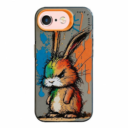 Animal Pattern Oil Painting Series PC + TPU Phone Case, For iPhone 6s Plus / 6 Plus, For iPhone 6s / 6