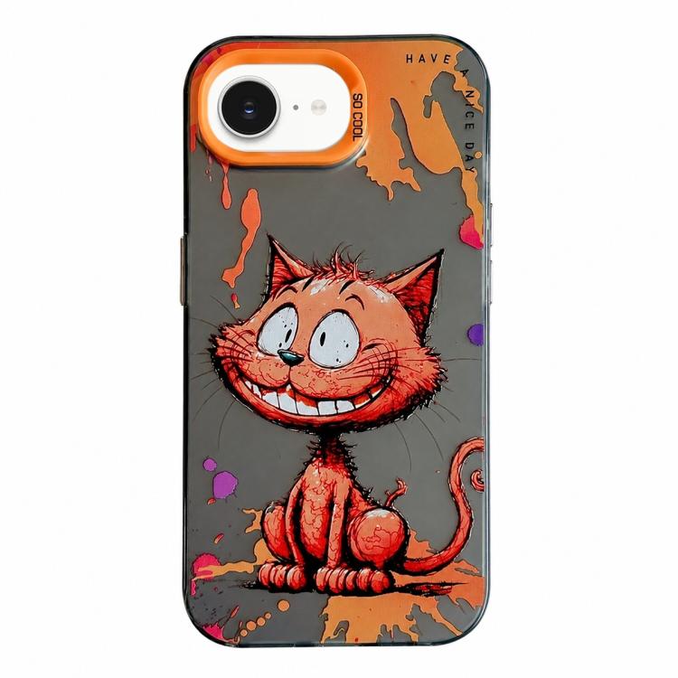 Animal Pattern Oil Painting Series PC + TPU Phone Case, For iPhone 14 Pro, For iPhone 14 Pro Max, For iPhone 7 / 8 / SE 2020