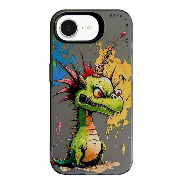 Animal Pattern Oil Painting Series PC + TPU Phone Case, For iPhone 14 Pro, For iPhone 14 Pro Max, For iPhone 7 / 8 / SE 2020